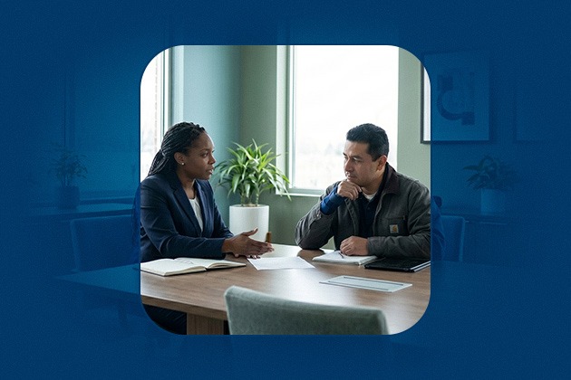 A disability attorney prepares a client for an upcoming ssdi administrative law judge hearing